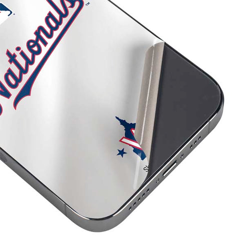 MLB Washington Nationals Home Jersey iPhone 16 Pro Skin